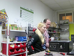 Naive Intern Bare Fucked In The Ass!