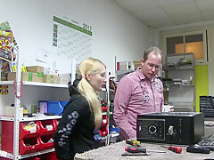 Naive Intern Bare Fucked In The Ass!