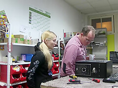 Naive Intern Bare Fucked In The Ass!