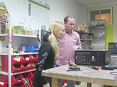Naive Intern Bare Fucked In The Ass!
