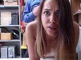 Nasty teen 18+ Gets Banged In Office