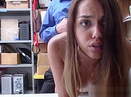 Nasty teen 18+ Gets Banged In Office