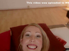 Naughty Girl Masturbates With Dildo - Candy Mays