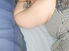 Naughty Nicole's pussy squirts when fisted