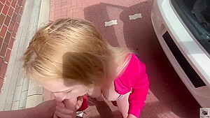 Naughty Slut Needs A Taxi And Wants To Pay With Her Pussy!