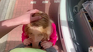 Naughty Slut Needs A Taxi And Wants To Pay With Her Pussy!