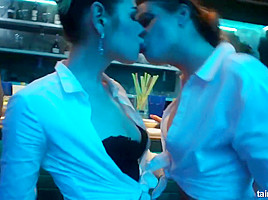 Naughty girls are partying and having group sex with guys, and enjoy every second of it