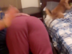 Naughty wife spanked otk