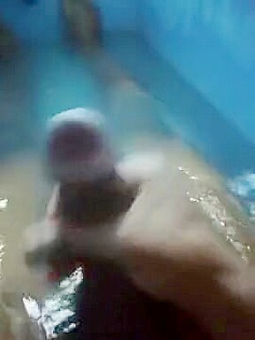 Neighbor joins while masterbaiting at the bath and got Fuckedby huge dick