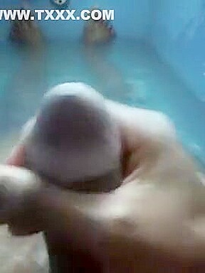 Neighbor joins while masterbaiting at the bath and got Fuckedby huge dick