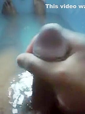 Neighbor joins while masterbaiting at the bath and got Fuckedby huge dick