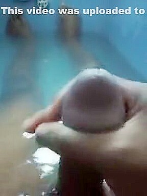 Neighbor joins while masterbaiting at the bath and got Fuckedby huge dick
