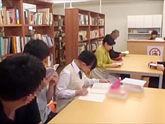 Nerd Glasses Library Creampie