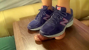 New Balance sneakers gonna crush your cock