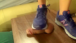 New Balance sneakers gonna crush your cock
