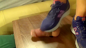 New Balance sneakers gonna crush your cock