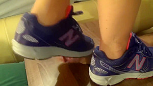 New Balance sneakers gonna crush your cock