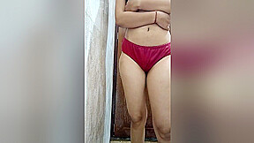 Newly Tamil Married Wife Clean Her Body Hot Indian Desi