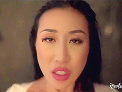 Nicole Doshi - Sexy Asian Model W Big Tits Showering