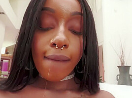 Nigerian Goddess Lily Starfire Loves A BBC Up Her Asshole
