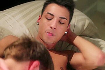 Night of Passion hot gay sex with blowjob
