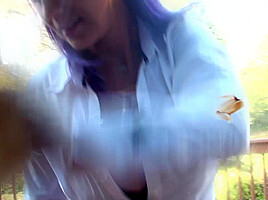 Nikki Washing Windows Video