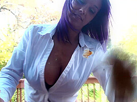 Nikki Washing Windows Video