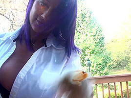 Nikki Washing Windows Video