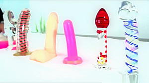 Nikkis Blind Taste Test with a surprise of huge dick