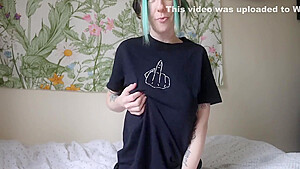 No Bra Tit Tease Joi