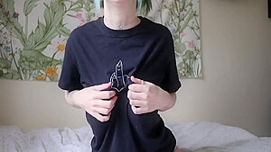 No Bra Tit Tease Joi