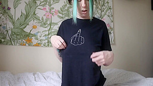 No Bra Tit Tease Joi