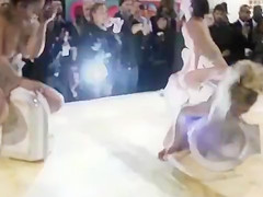 Nude Czech models stage a wild performance art piece