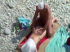 Nudist as and back massage