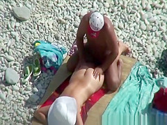 Nudist as and back massage
