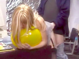 Office Balloon Sex