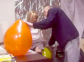 Office Balloon Sex
