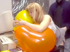 Office Balloon Sex