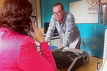 Office Domination Boss Fucks Secretary While She Is On The Phone  Blowjob In Office Cam Full Video