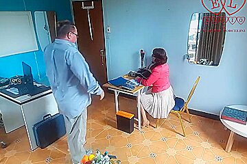 Office Domination Boss Fucks Secretary While She Is On The Phone  Blowjob In Office Cam Full Video