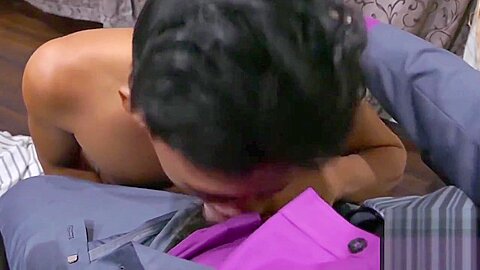 Office twink gets an 8 inch promotion from his horny boss