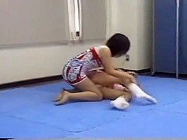 Oiled Japanese Catfight