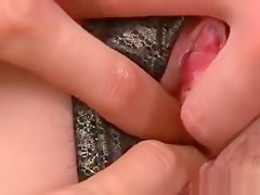Oiled up massage with deep pussy fisting act