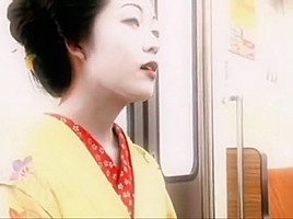 Old Pervert Mistakes Geisha for an Ice Cream