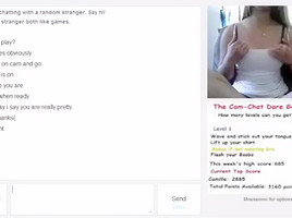 Omegle amateur chicks flashing on video