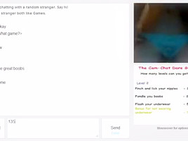 Omegle amateur chicks flashing on video