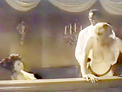 Ona Zee interracial threesome at the opera