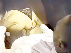 Ona Zee interracial threesome at the opera
