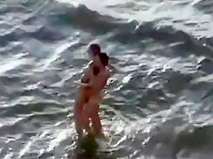 Online getting it within the behind in the seaside spying