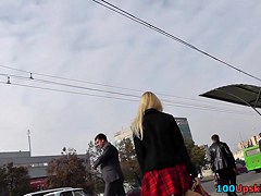 Only sexy upskirts with skinny amateur bombshells